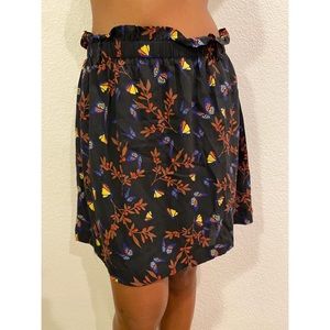 AmericanRag Floral Paperbag Waist Skirt